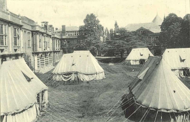 Tents in the Grounds