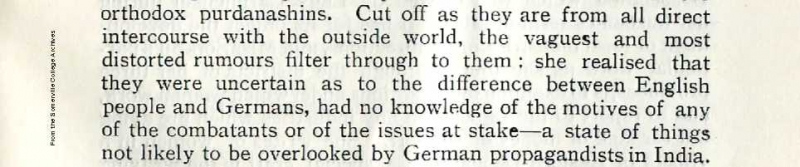 Excerpt from the SSA Annual Report 1917