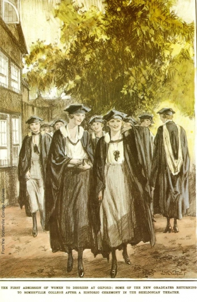 The First Women Graduates